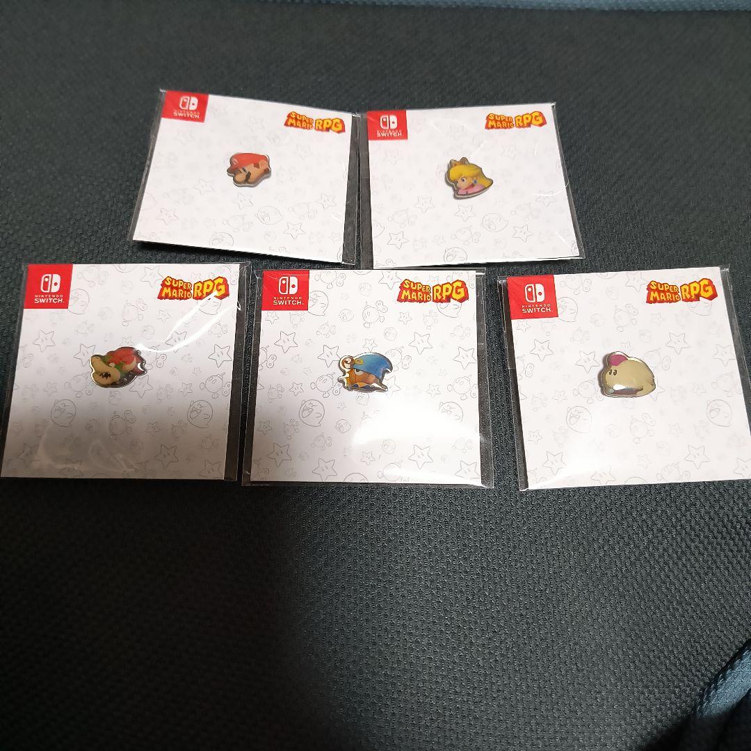 ラスト 新品未開封 海外 限定 レア スーパーマリオrpg ピンズ ピンバッジ