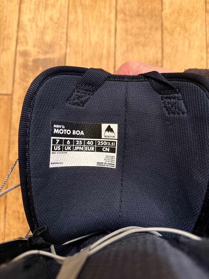2019-20モデル BURTON バートン BOA ボア 25cm
