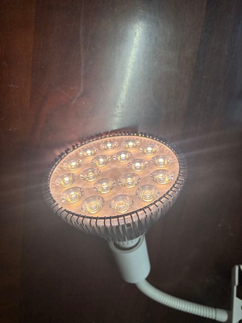 BARREL LED 植物ライト&クリップスタンド