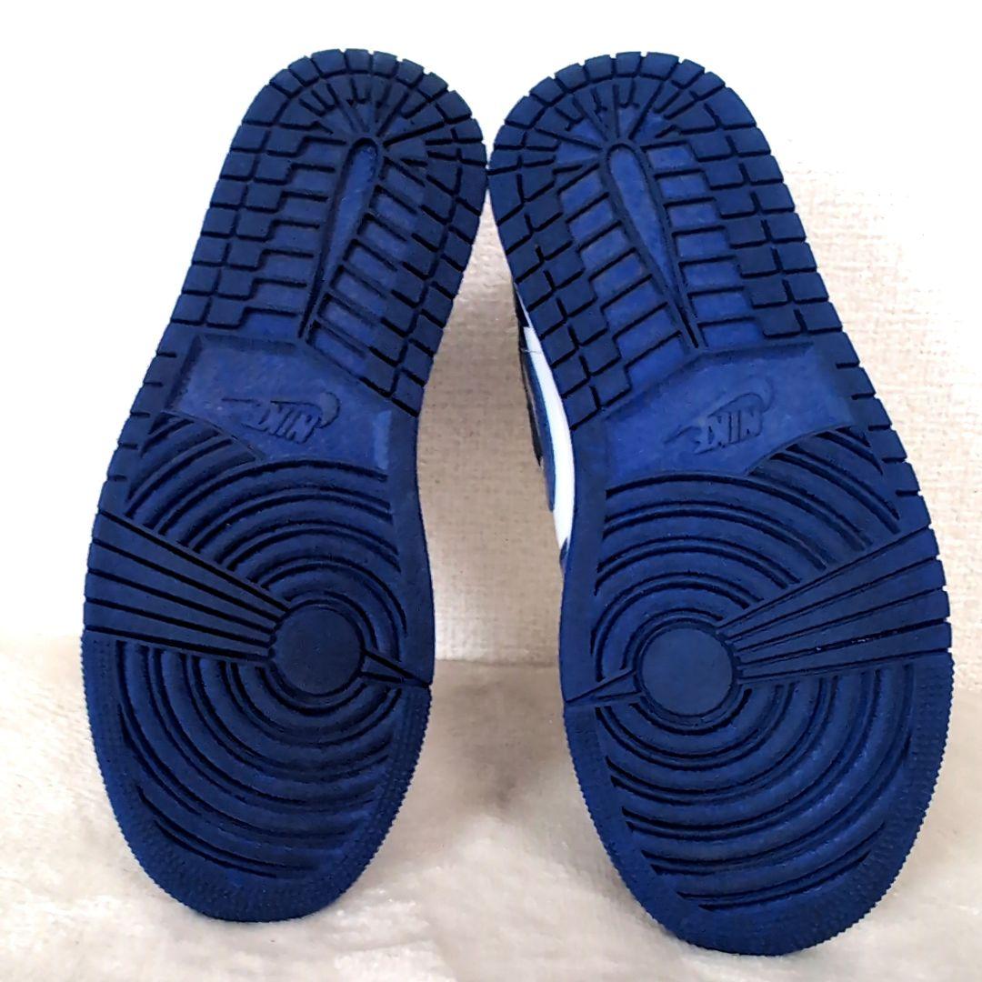 eb19 NIKE AIR JORDAN スニーカー 青×白 23.5cm