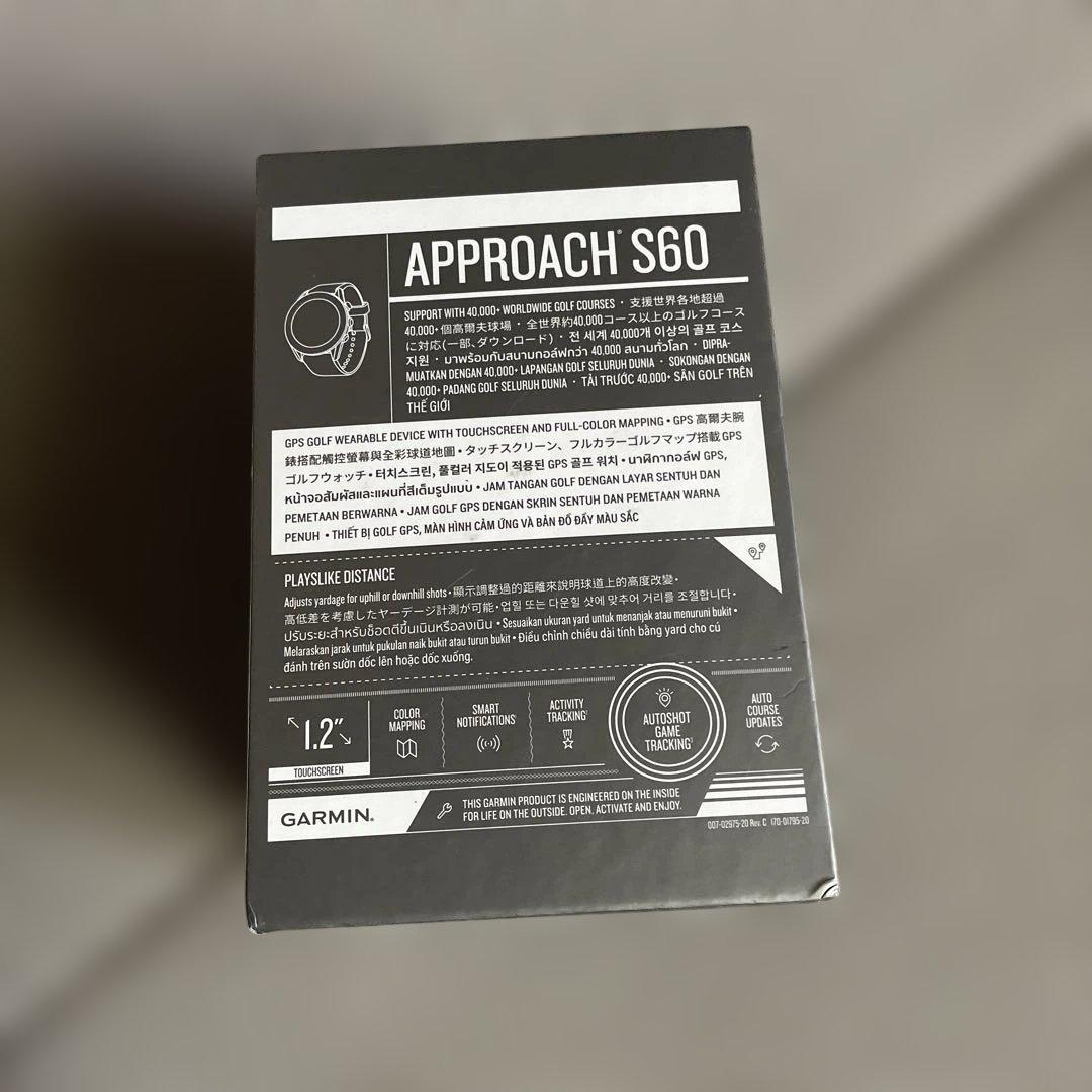 GARMIN APPROACH S60 GPSゴルフナビ