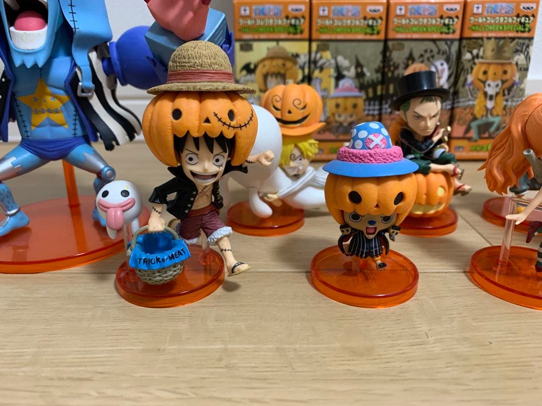 ワンピース ワーコレ HALLOWEEN SPECIAL ハロウィン 全8種+α