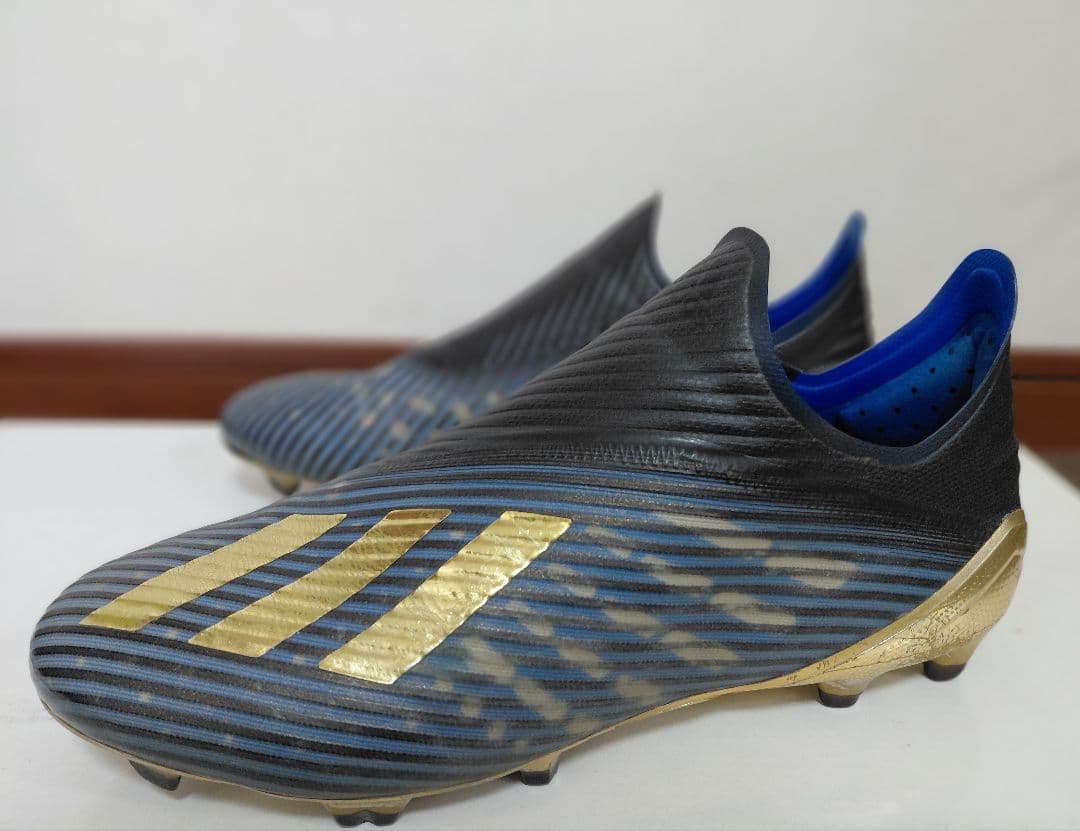 adidasアディダス エックスX19+ FG 軽量スパイク限定プレミアムモデル