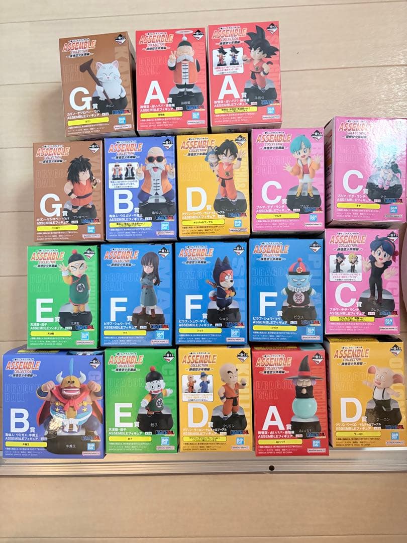 ドラゴンボール　一番くじ　アッセンブル　セミコンプリート