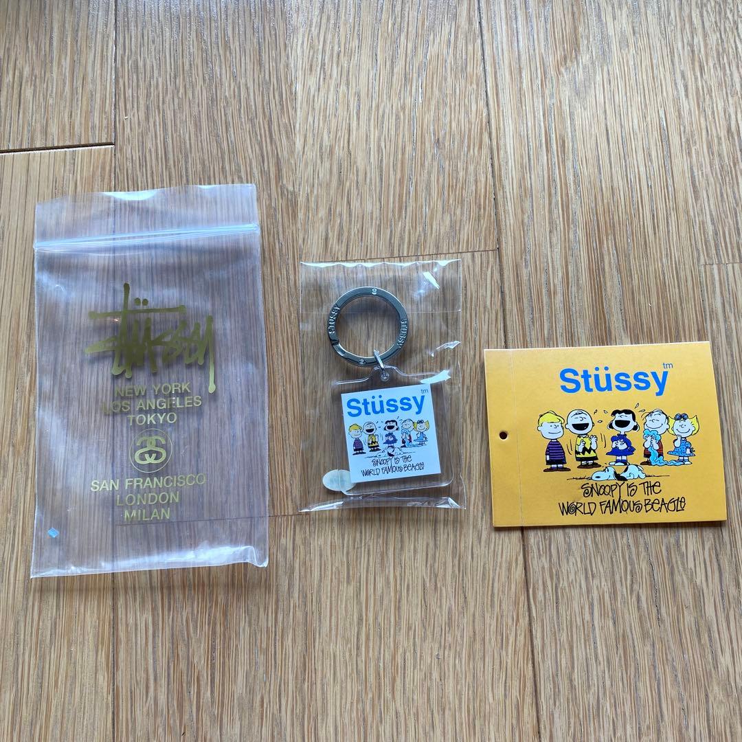 STUSSY Snoopy アクリルキーホルダー