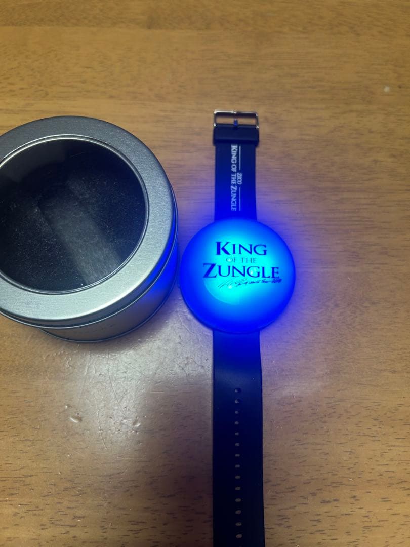 ZICO ジコ　KING OF THE ZUNGLE ペンライト缶ケース付き