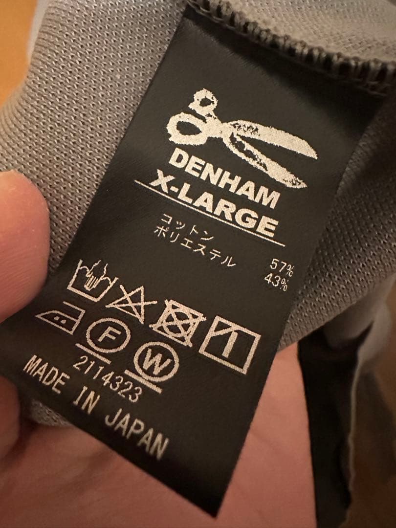 デンハム DENHAM コットンセーターXL