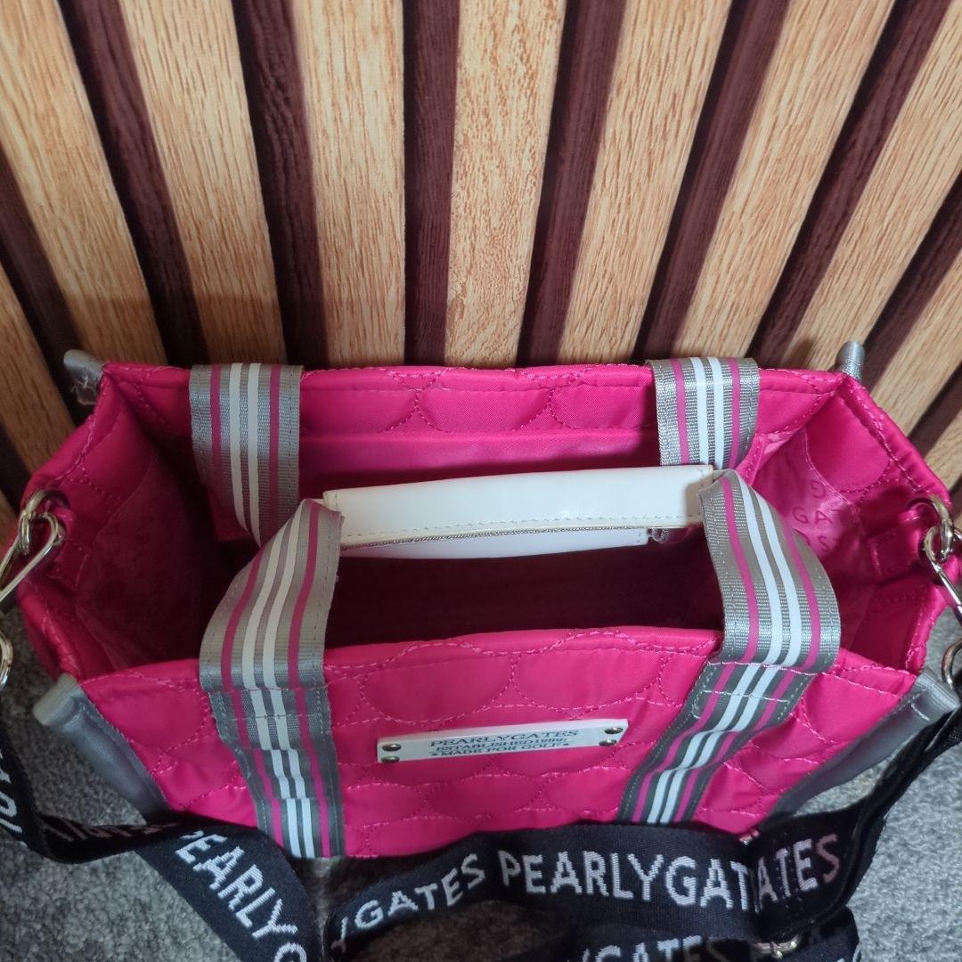 PEARLY GATES ゴルフバッグ ピンクほぼ新品✨