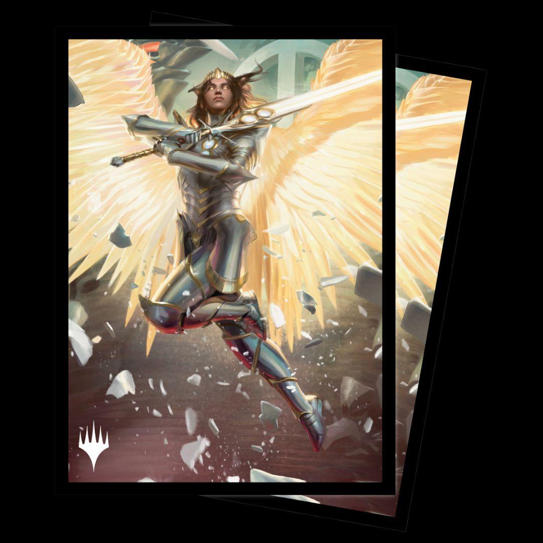 【未使用】MTG　大天使エルズペス　プレイマット＆スリーブ　セット