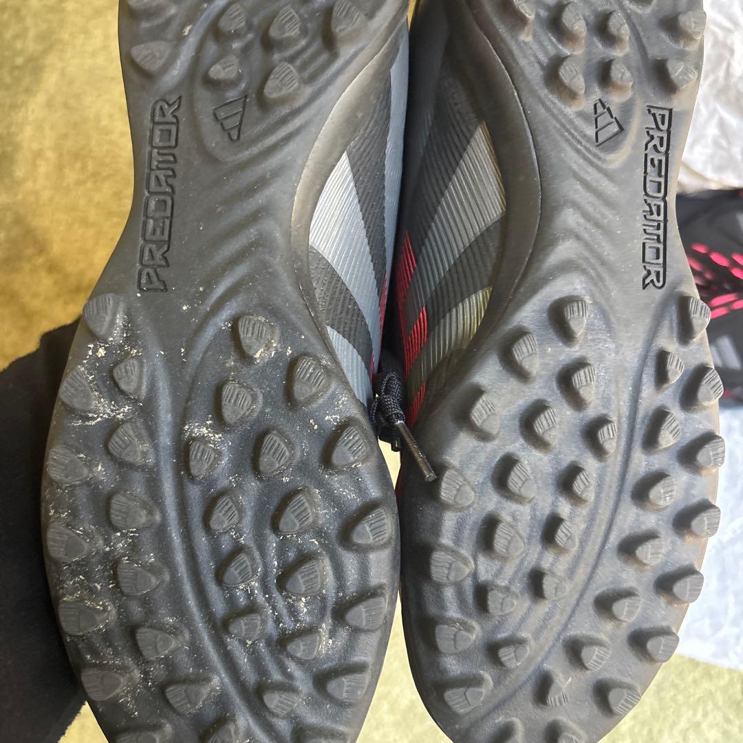 adidas Predator ブラック/レッド シューズ