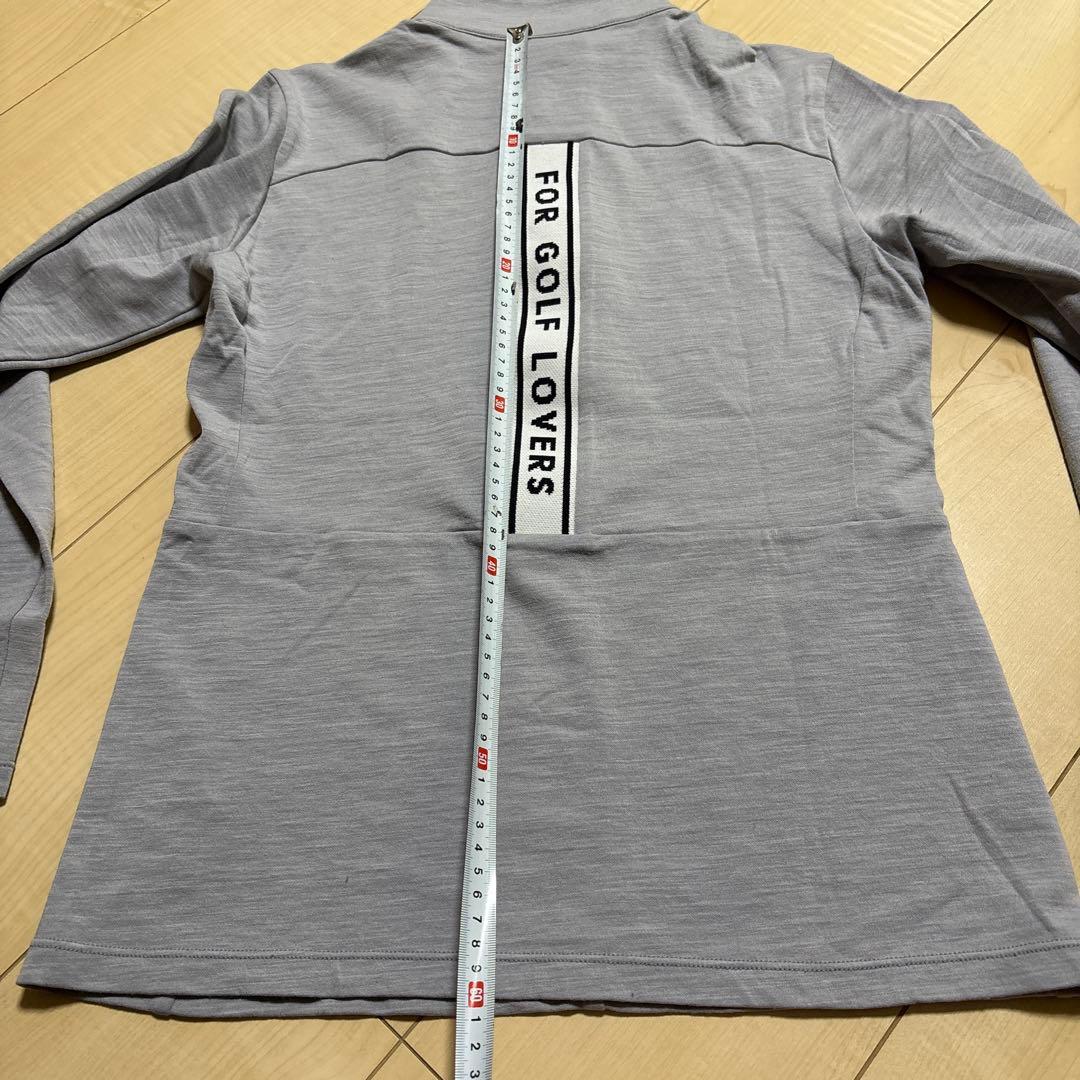 デサント　ゴルフ　ポロシャツ スカート　2点セット　L／L グレー