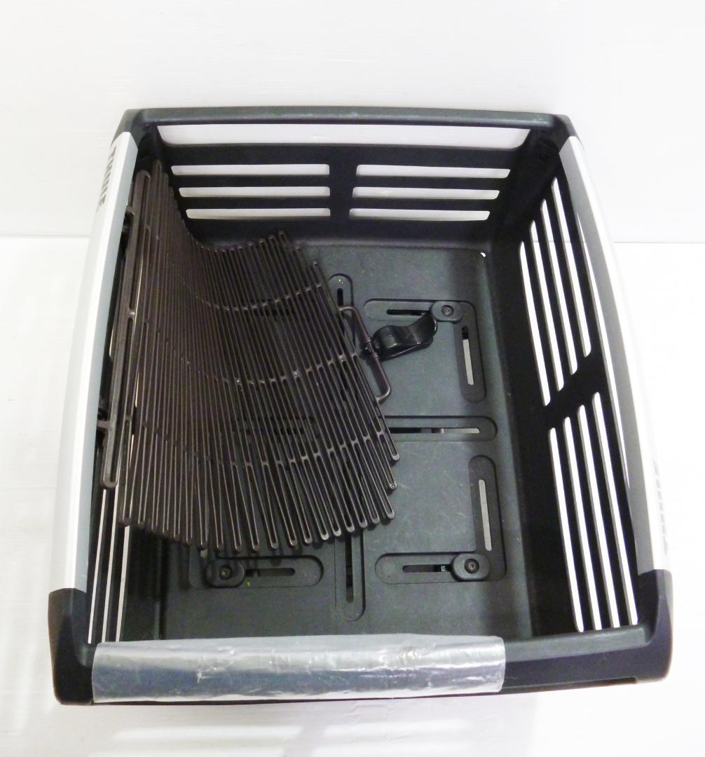 THULE スーリー 自転車用バスケット かご ブラック/ホワイト