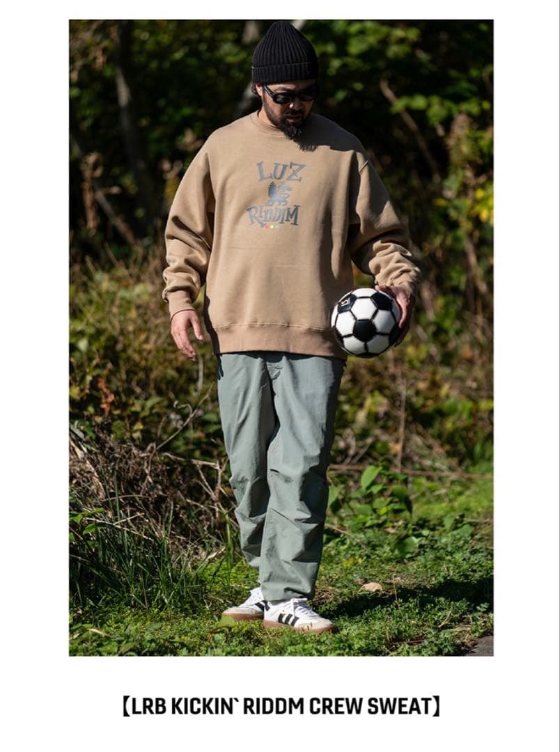 ルースイソンブラLRB KICKIN' RIDDIM CREW SWEAT L