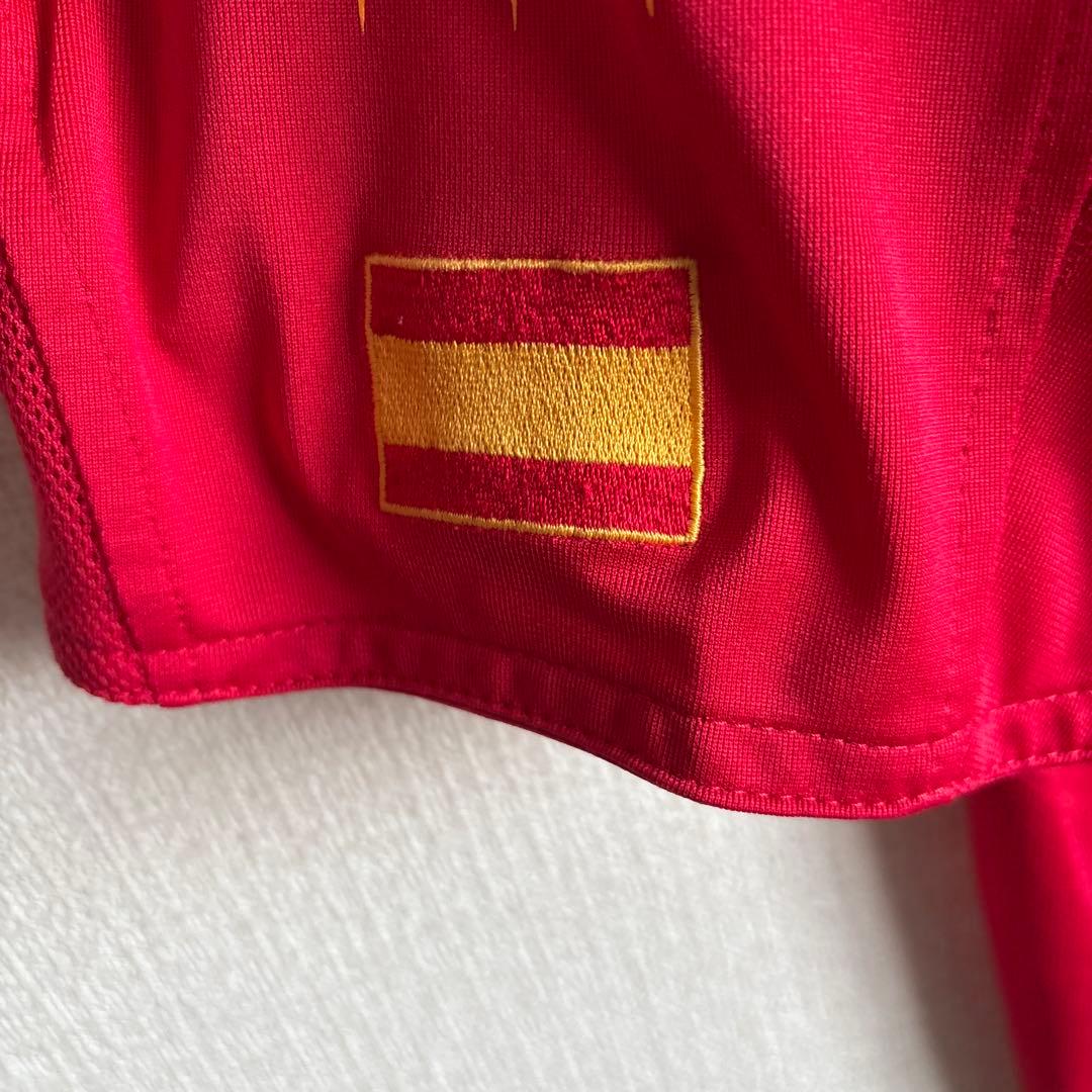 スペイン代表 ラウル　adidas レッドユニフォーム　美品！！レア品！！