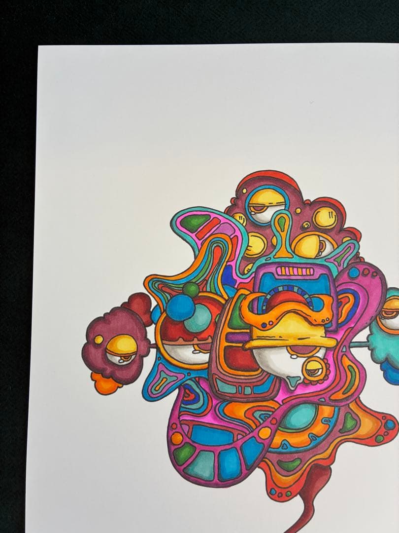 『FACE03』A4サイズ syoboオリジナル原画　コピック