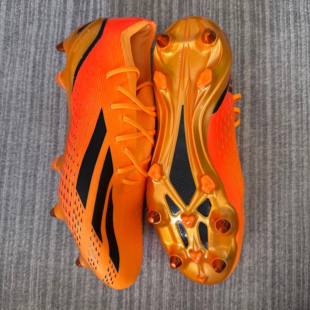 adidas エックス スピードポータル.1 FG ソーラーゴールド 26.5