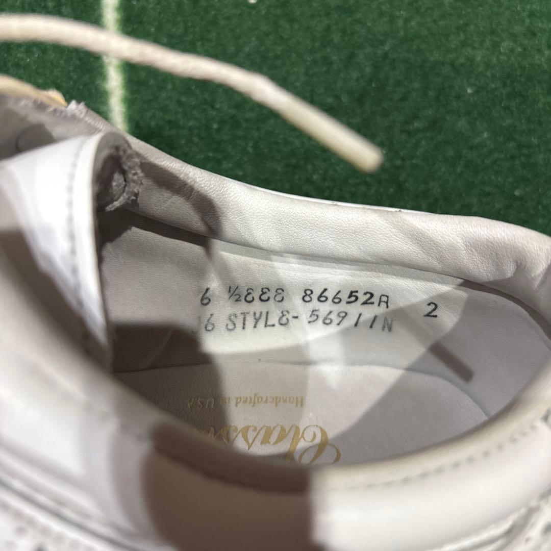 FootJoy Classic ゴルフシューズ ホワイト　本革