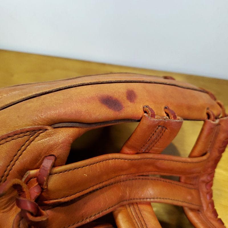 ミズノ 信義作 オーダー 希少 坪田信義作 Mizuno 外野用 軟式グローブ