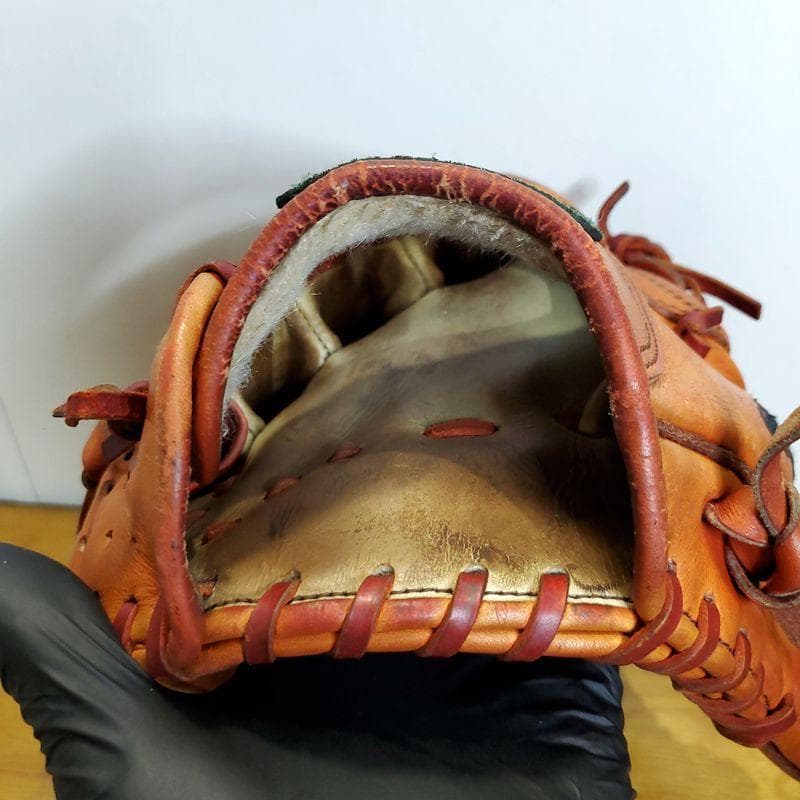 ミズノ 信義作 オーダー 希少 坪田信義作 Mizuno 外野用 軟式グローブ