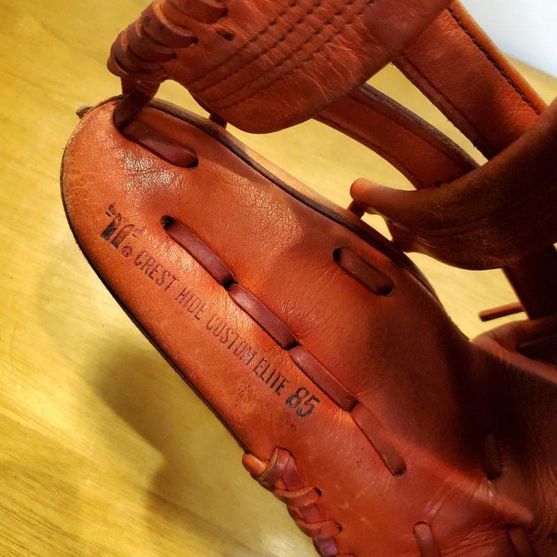 ミズノ 信義作 オーダー 希少 坪田信義作 Mizuno 外野用 軟式グローブ