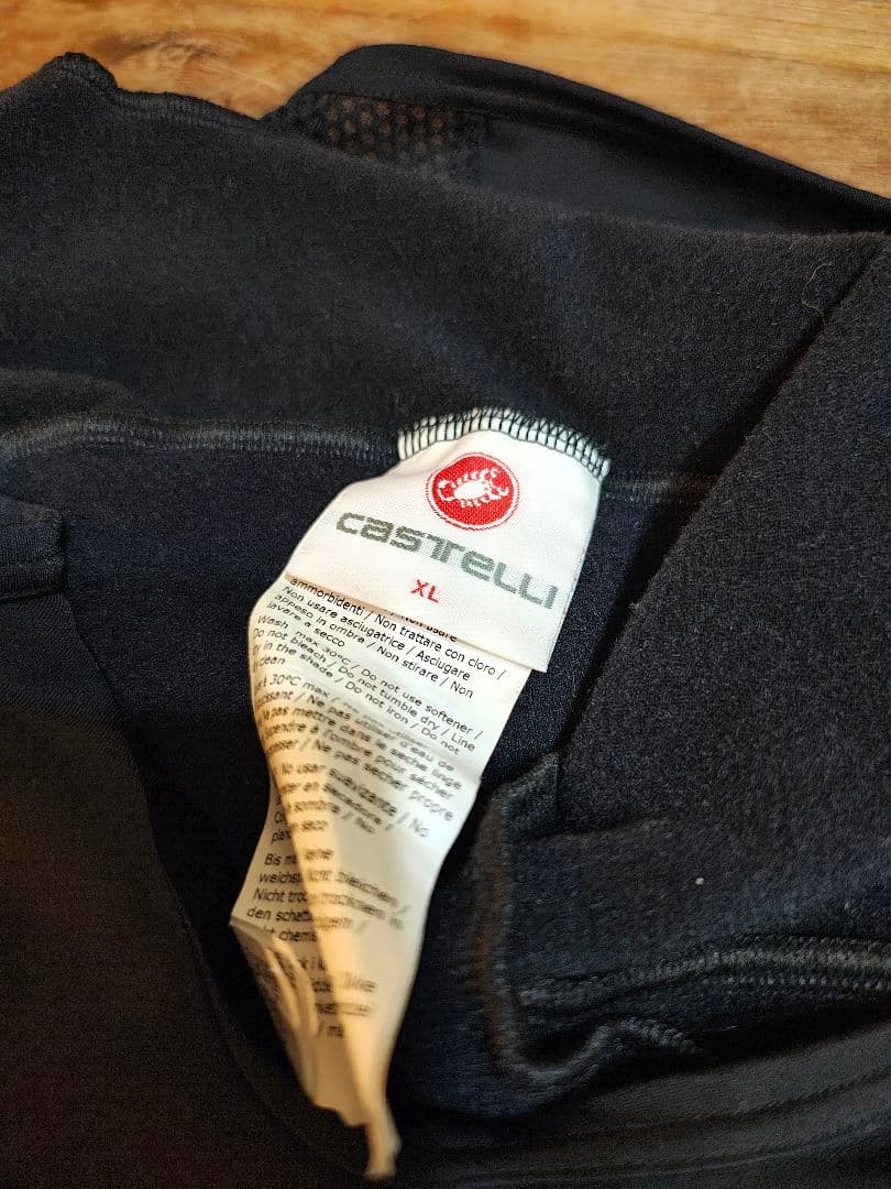 Castelli（カステリ） 裏起毛ビブタイツ