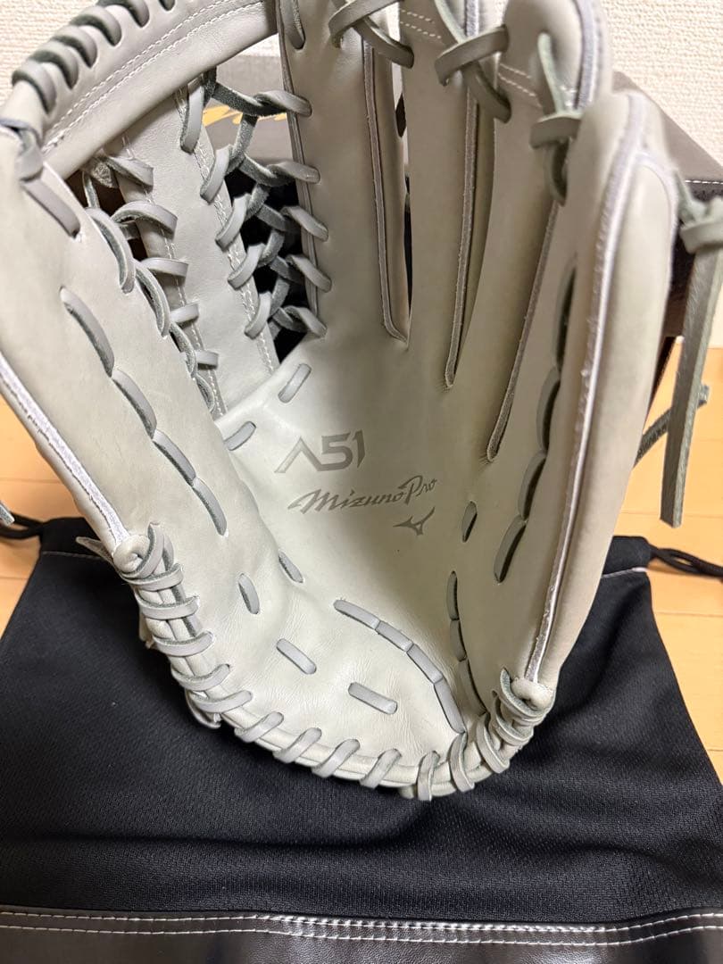MizunoPro 軟式グローブ A51 グレー　新品未使用