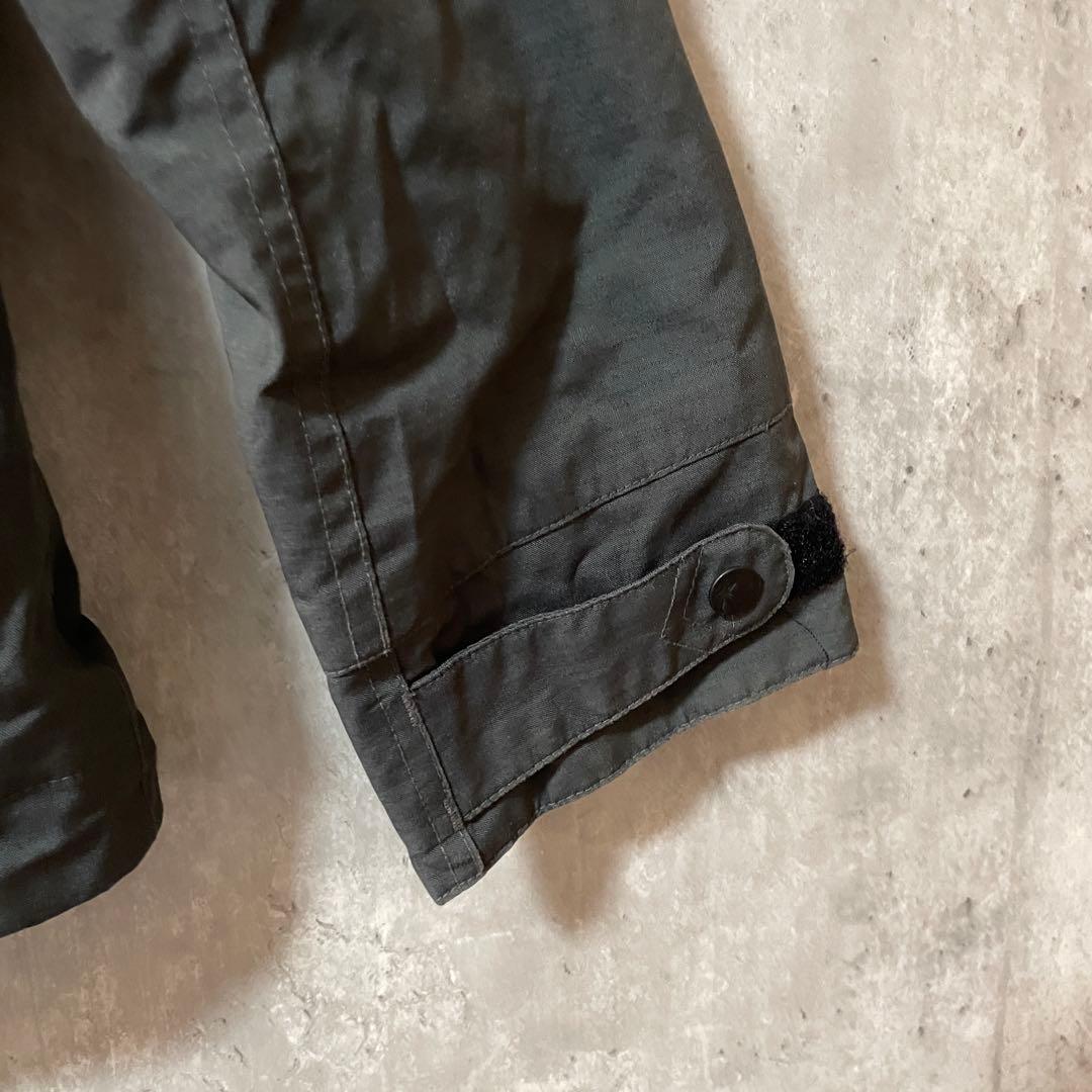 Burtonバートンスキーウェアスノーボードジャケットパーカーフード付灰色グレー