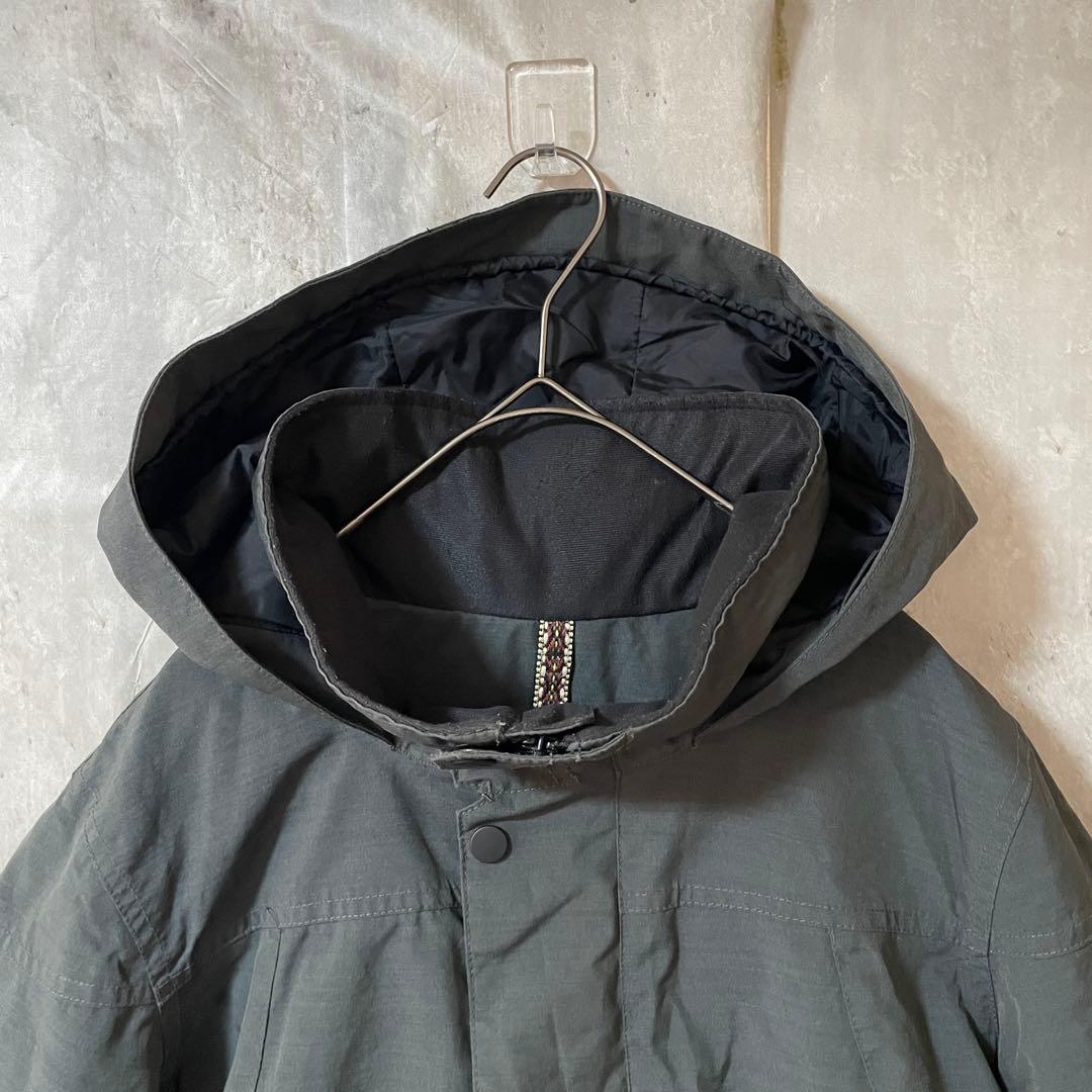 Burtonバートンスキーウェアスノーボードジャケットパーカーフード付灰色グレー