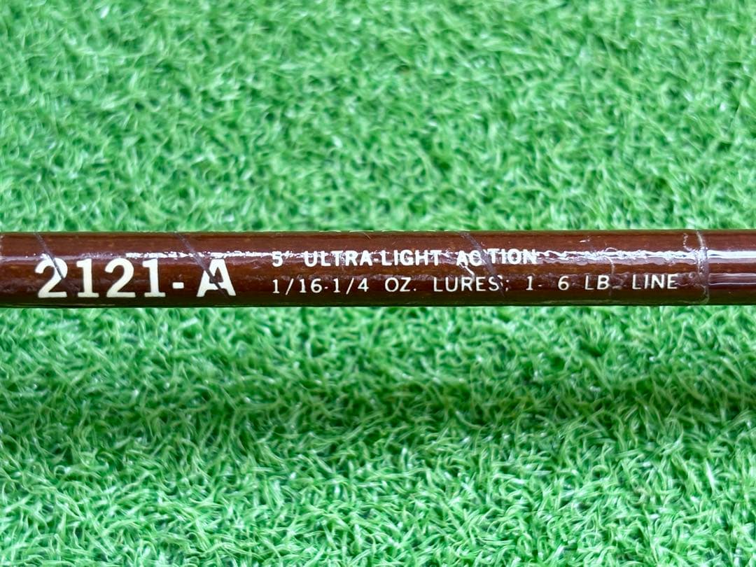【美品】Garciaロッド　コノロン2121-A オリジナルケース付き