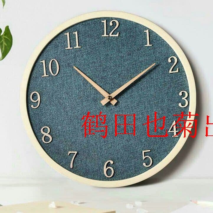 . ウォールクロック Lサイズ キャンパス 時計 掛け時計 壁掛け時計鹤田也<