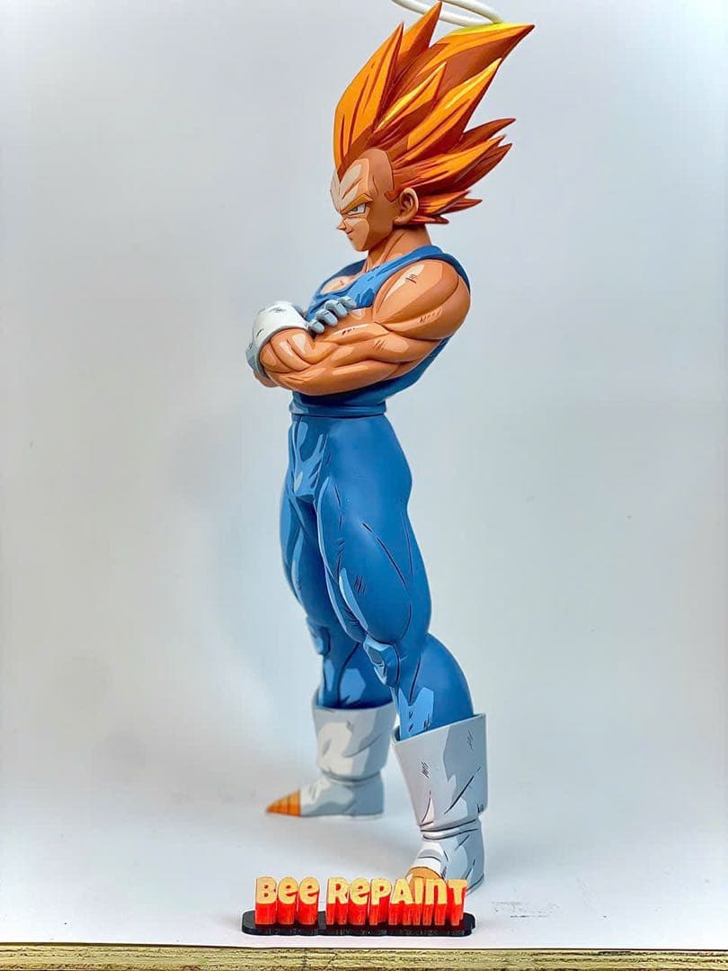 ドラゴンボール　ベジータ　フィギュア　二次元彩色　リペイント