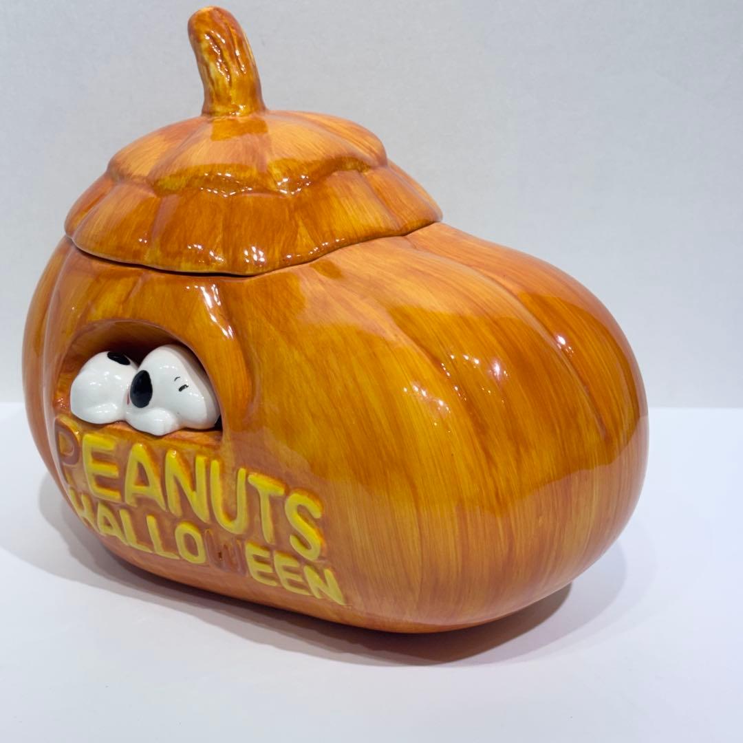 希少！新品・未使用品！スヌーピー フェイスキャニスター 陶器