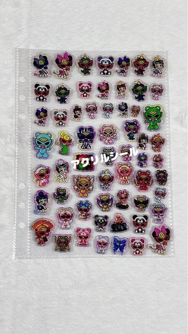 値引き　モリー　Molly シェイカーシール帳　シャカシャカシール帳A５完成品