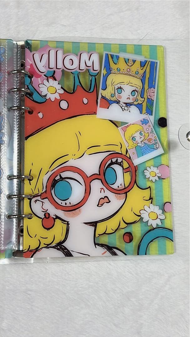値引き　モリー　Molly シェイカーシール帳　シャカシャカシール帳A５完成品
