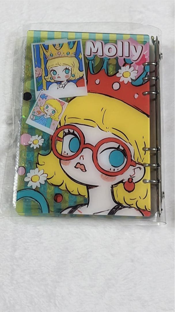 値引き　モリー　Molly シェイカーシール帳　シャカシャカシール帳A５完成品