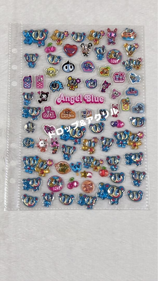 値引き　モリー　Molly シェイカーシール帳　シャカシャカシール帳A５完成品