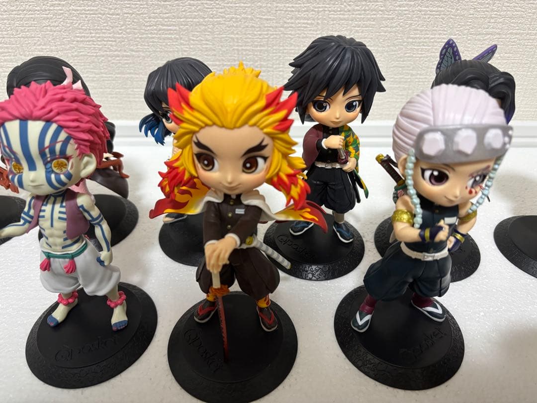 【箱あり】鬼滅の刃 Qposket フィギュア 14体セット