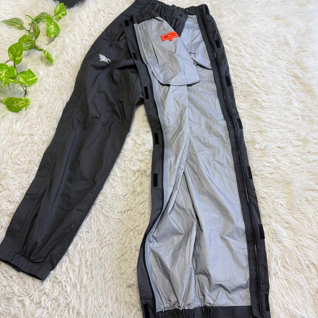 【ビームスゴルフ】極美品 レインウェア グレー 2way Mサイズ メンズ