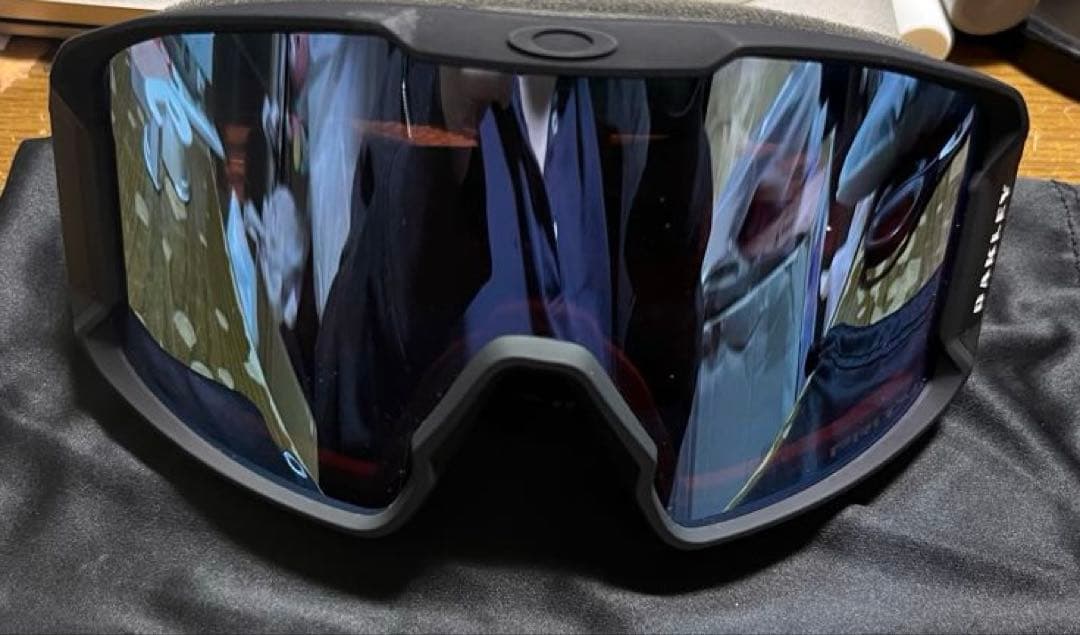 新品 OAKLEY LINE MINER L SAPPHIRE タグ巾着付き