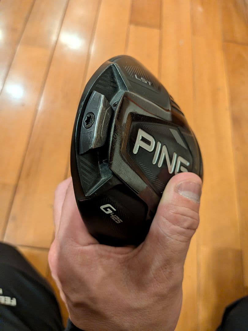PING G425 LSTドライバー9度ヘッドのみ。ヘッドカバー付き。