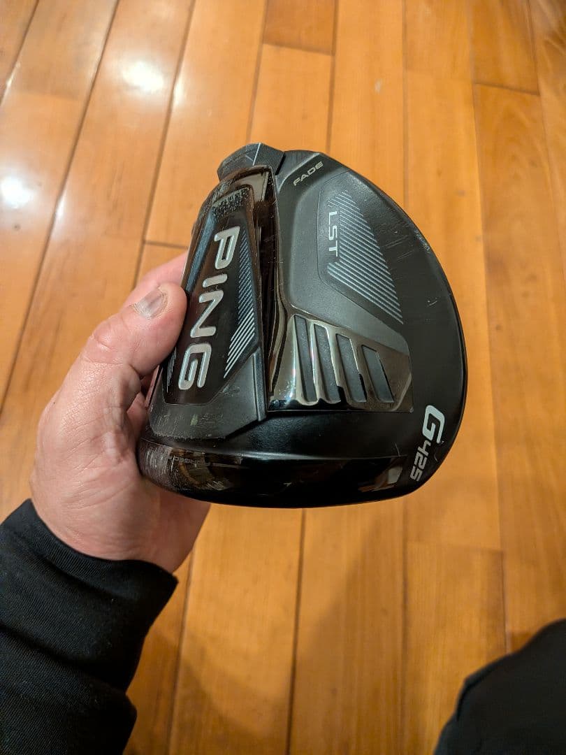 PING G425 LSTドライバー9度ヘッドのみ。ヘッドカバー付き。