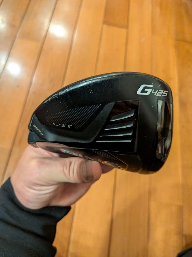 PING G425 LSTドライバー9度ヘッドのみ。ヘッドカバー付き。