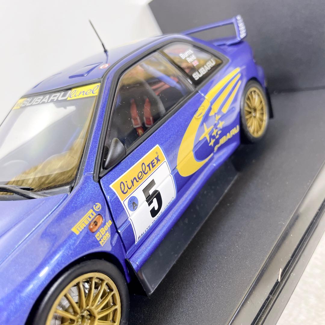 【絶版】オートアート 1/18 スバル インプレッサ WRC 1999