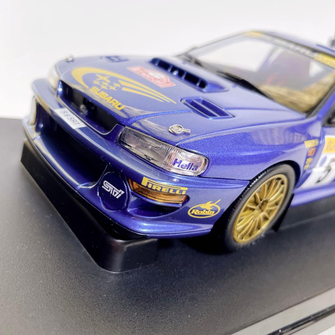 【絶版】オートアート 1/18 スバル インプレッサ WRC 1999