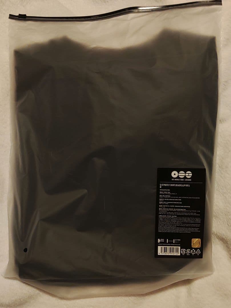 BTS ARIRANG フォト　Tシャツ　ブラック　Mサイズ