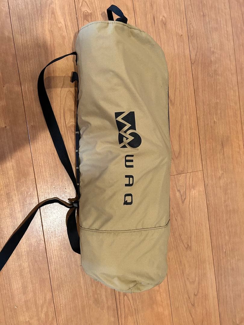 WAQ 2WAY キャンプ コット TAN タン　耐荷重150kg