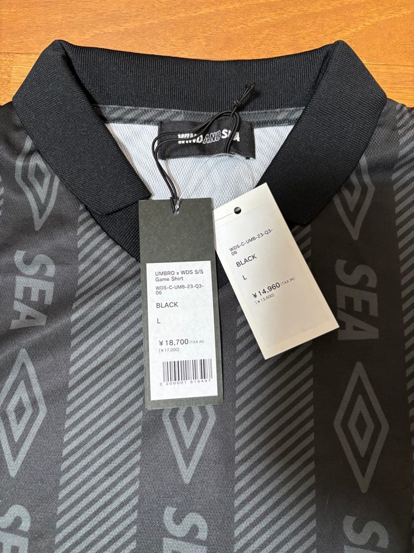 【新品未使用】Umbro×WIND AND SEA サッカーTシャツ