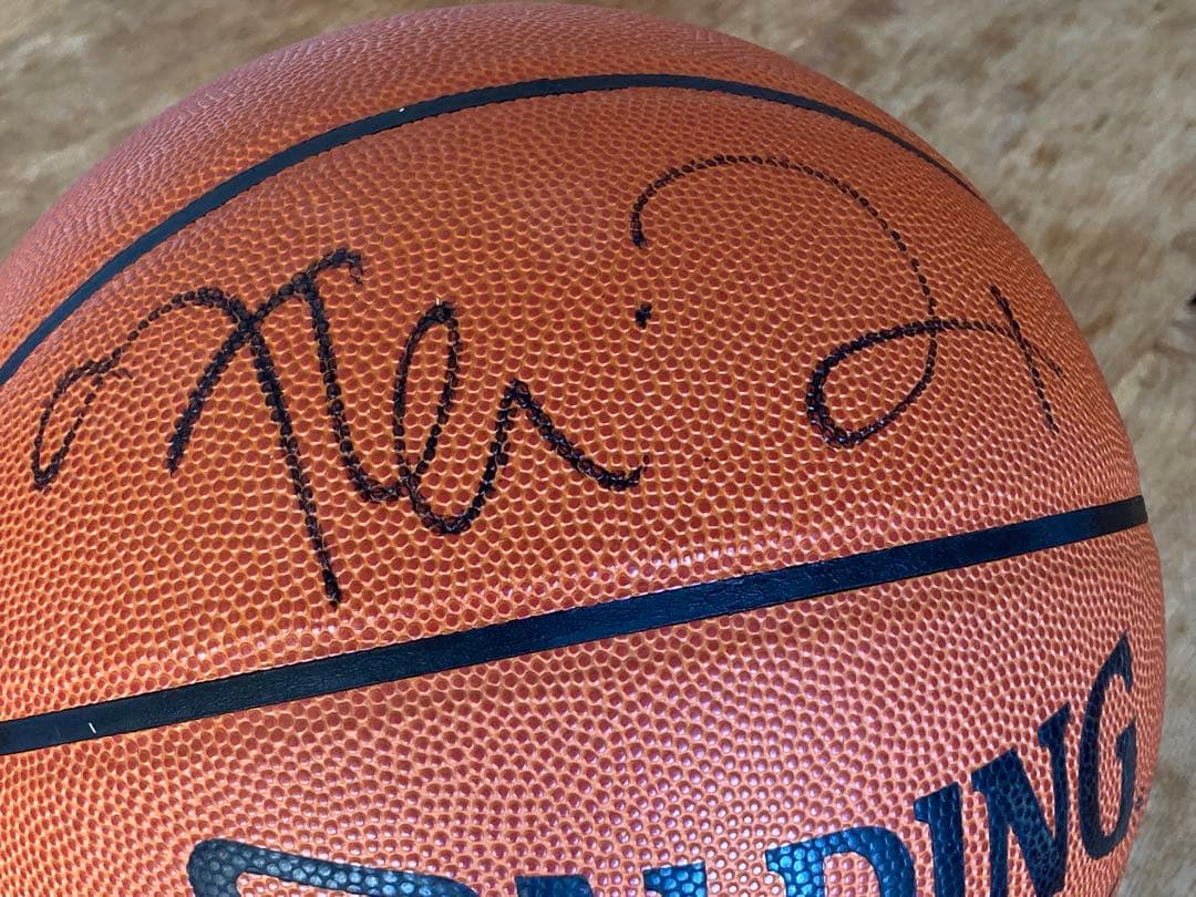 NBA ケビンガーネット直筆サインボール SPALDING