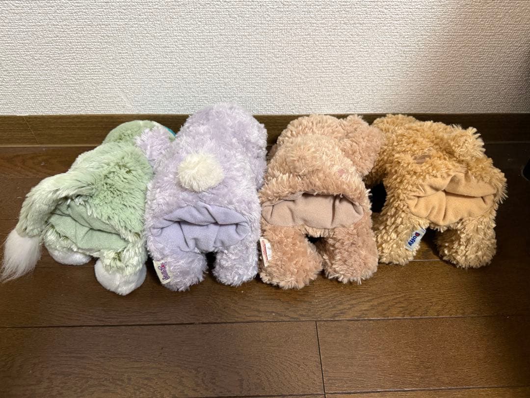ダッフィシリーズ4体セット