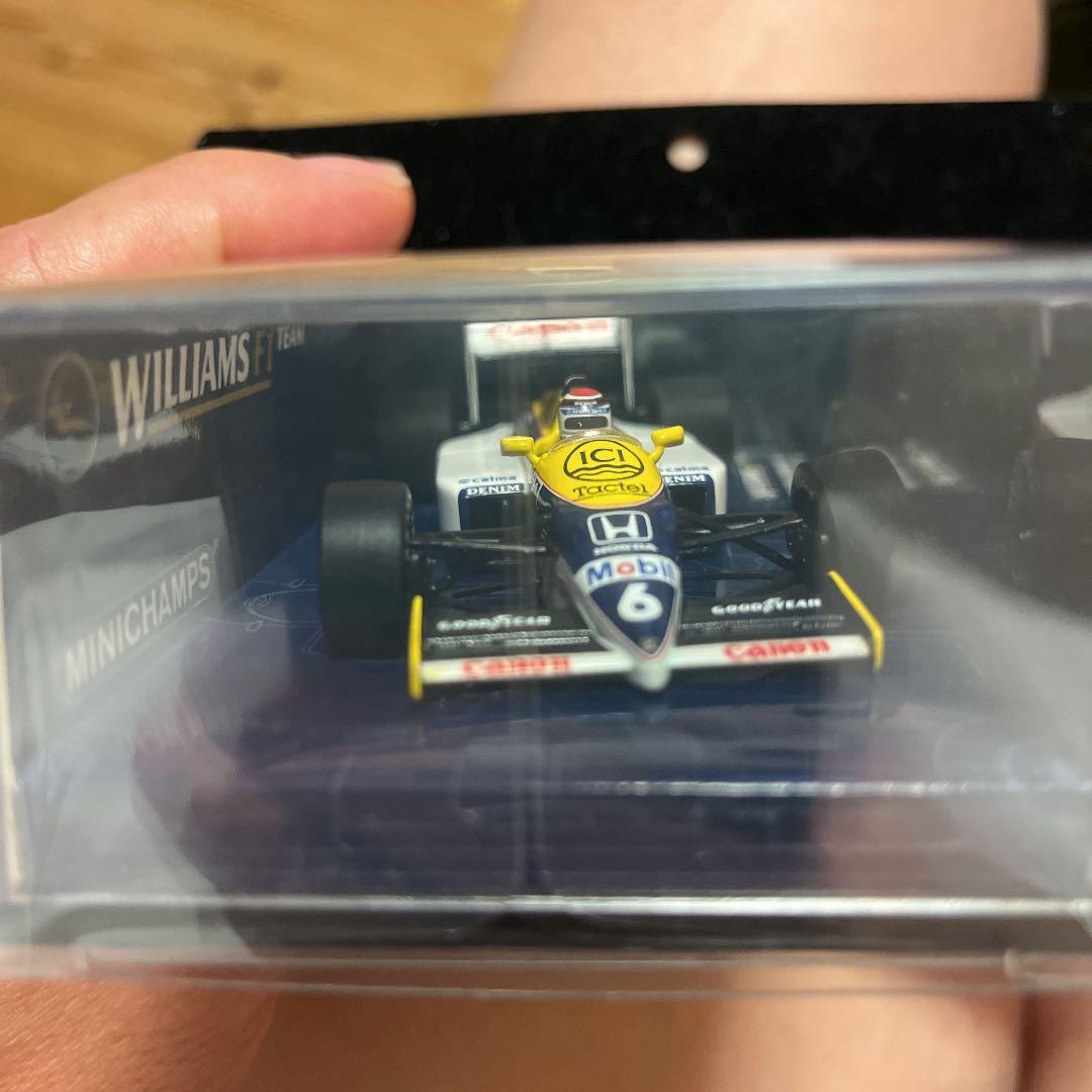 ミニチャンプス　ウィリアムズホンダ FW11 ネルソン　ピケ　1986